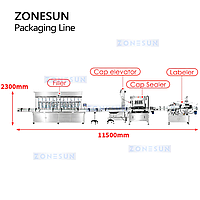 ZONESUN ZS-FAL180Z4 ЛИНИЯ ПО ПРОИЗВОДСТВУ ДВОЙНОЙ ЭТИКЕТКИ ДЛЯ НАПОЛНЕНИЯ И УКУПОРКИ КРУГЛЫХ ПЛОСКИХ БУТЫЛОК4