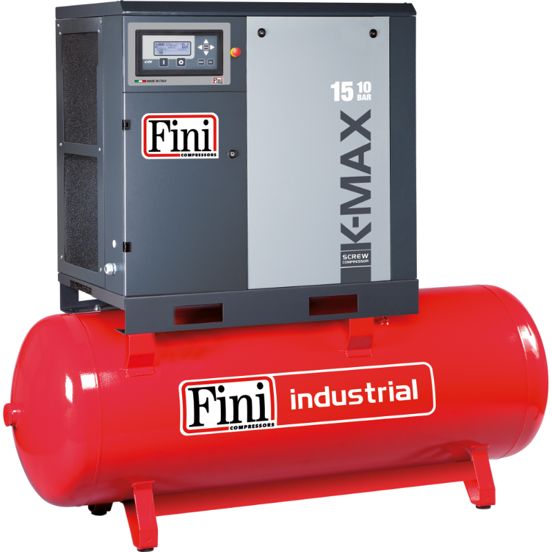 Винтовой компрессор FINI K-MAX 1510-500F VS (на ресивере с частотником)