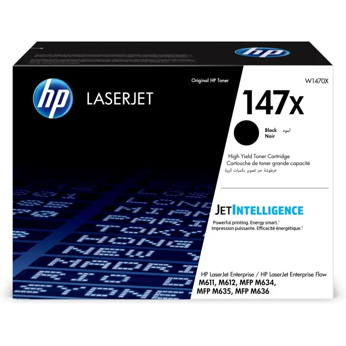 Картридж HP Europe 147X Laser black W1470X