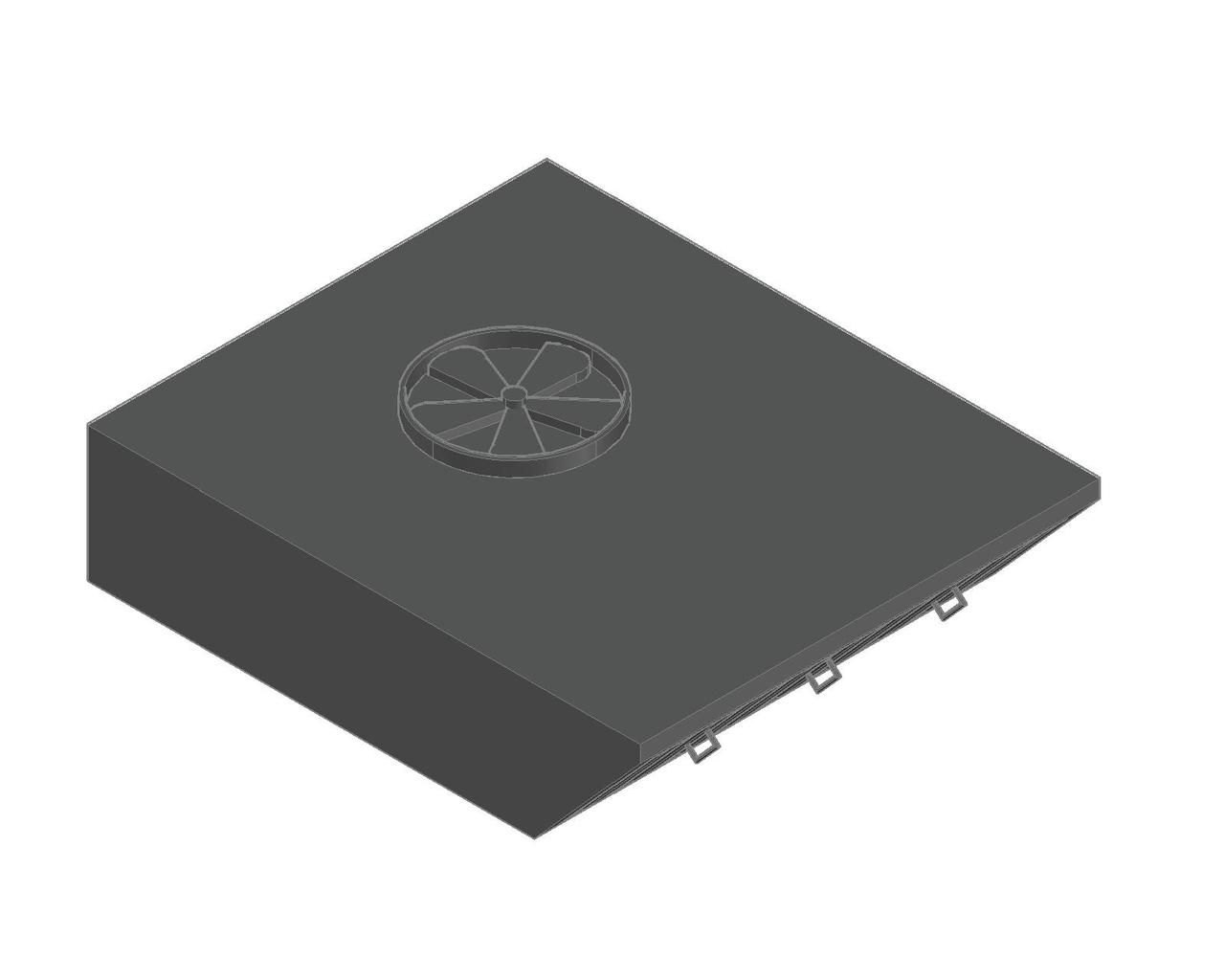 ЗОНТ ВЫТЯЖНОЙ ВСТРАИВАЕМЫЙ ЗВВ-900 21000080801