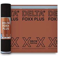 Мембрана диффузионная Delta Foxx Plus для водонепроницаемой нижней кровли с двумя зонами проклейки 1,5х50 м 75