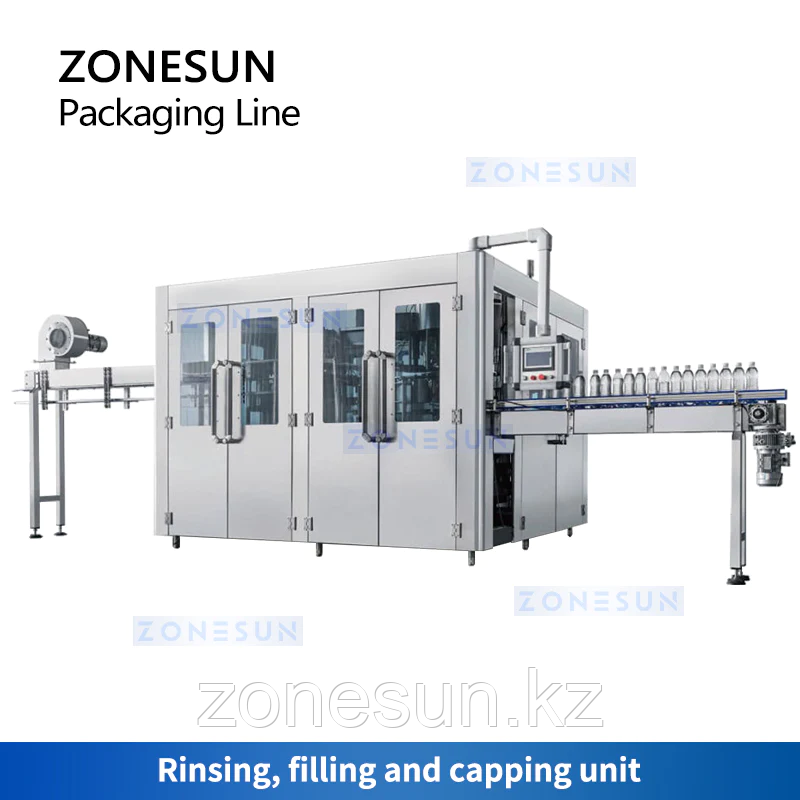 ZONESUN ZS-FAL32-10 ИНТЕГРИРОВАННАЯ ЛИНИЯ ПО УПАКОВКЕ БУТИЛИРОВАННОЙ ВОДЫ