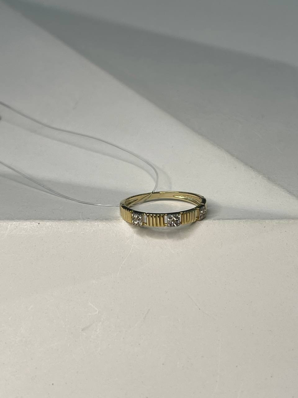 Эстет 01К1314592Р_э размер 17 вес 2.27 г золото, фианит