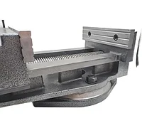 Тиски станочные с открытым винтом поворотные L губок 200 мм, серия QB200 0457693