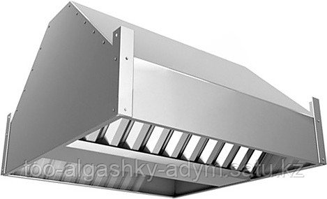 Зонт вытяжной островной ЗВО-1010 1000Х1000Х600 мм