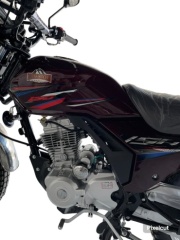 Мотоцикл Almotor 150 бордовый, синий3