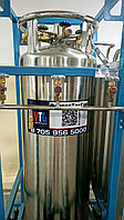 Криоцилиндр Газификатор ГХК 0,2/2,0 вертикальный. Рабочая среда LO2/LN2/LAr