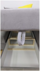 A BLVD Elagante_sofa , обивка ткань, 100x300x160, серый4