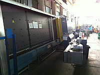 Стеклопакетная линия Lisec 1600 X 3500 с газ прессом и роботом герметизации1