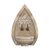 Мраморная арка АМ-76 для курны в хамам