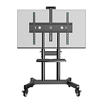 ONKRON стойка для телевизора 50"-90", вес 90 кг, наклонная, чёрная TS1891