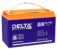 Аккумулятор Delta GX 12-100 (12В, 100Ач)