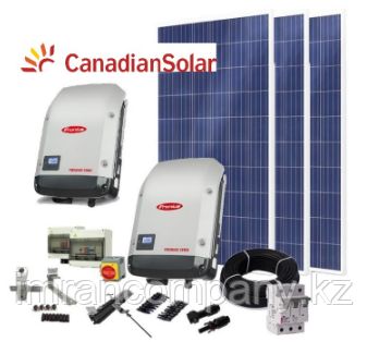 Солнечная станция 100 КВТ Canadian solar