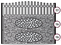 Стеклопластиковые формы для еврозабора