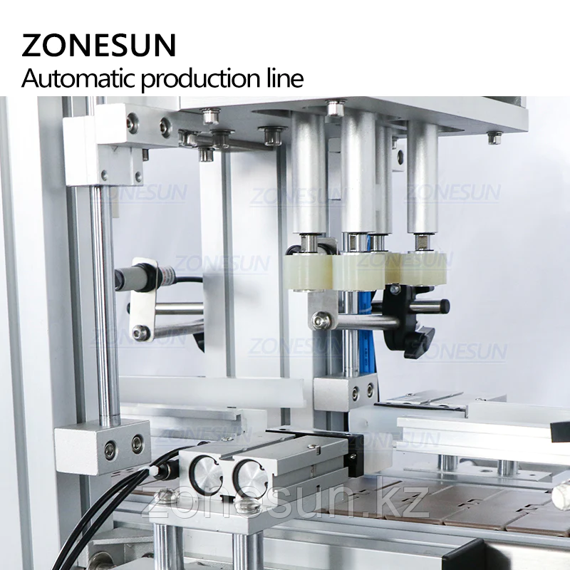 ZONESUN ZS-FAL180A7 МАШИНА ДЛЯ РОЗЛИВА И УКУПОРКИ ПАСТЫ С ВИБРАЦИОННЫМ УСТРОЙСТВОМ ПОДАЧИ КРЫШЕК