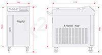 Аппарат ручной лазерной сварки HGTECH SMART HW-30007