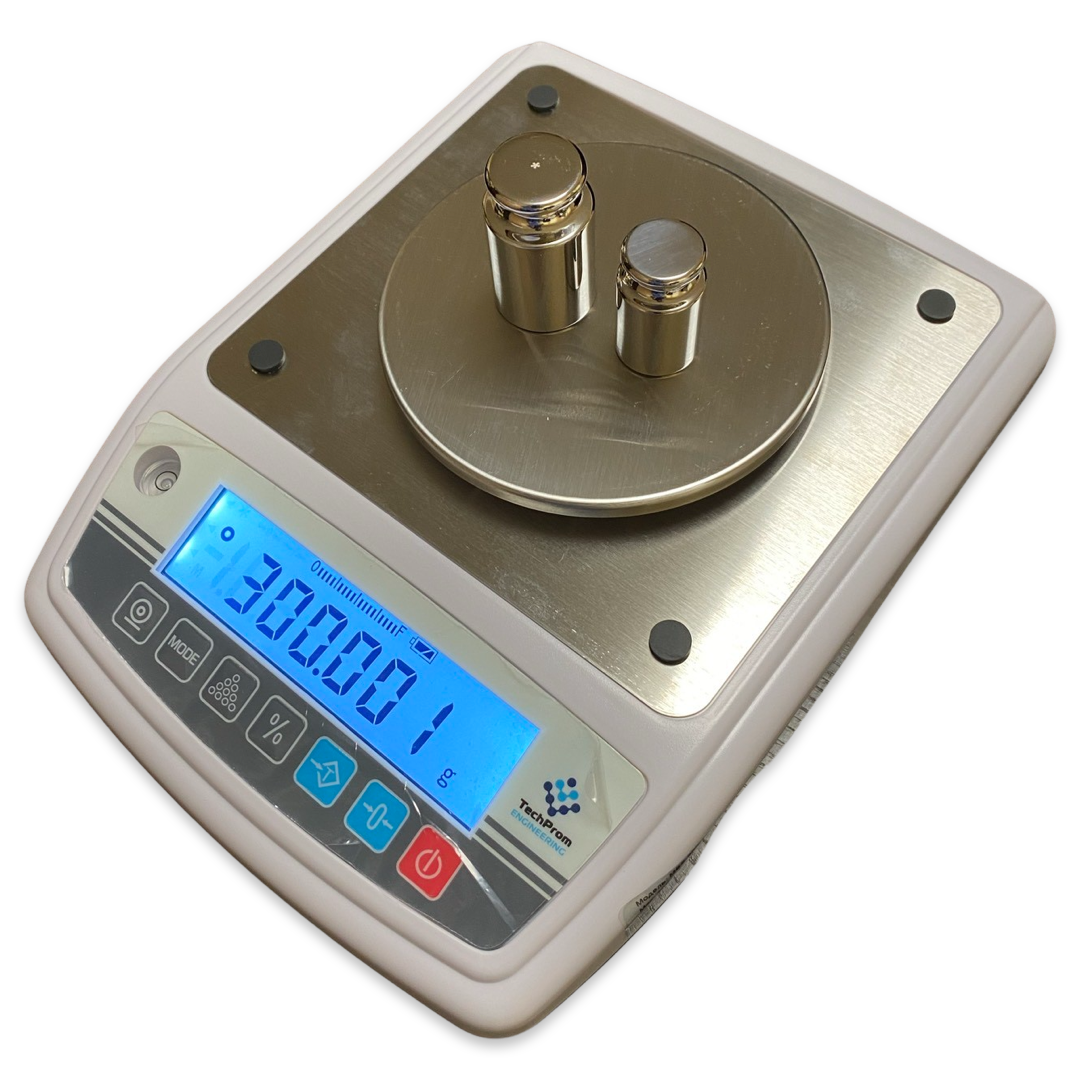 Лабораторные весы MBS-300H (300 г, 0,001 г, внешняя калибровка)