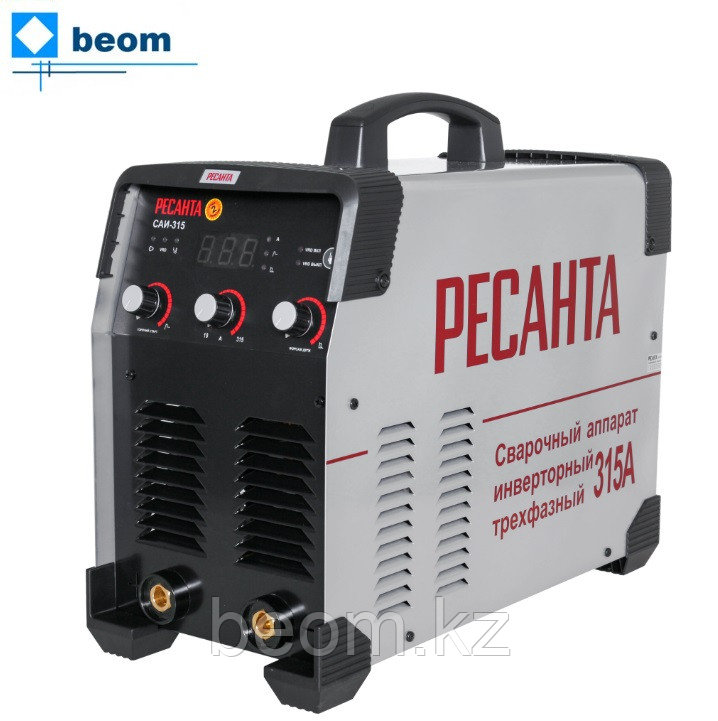 Сварочный аппарат Ресанта САИ 315 ( В 380 (±15%) | 20 - 315А | Максимальный диаметр электрода 6 мм)
