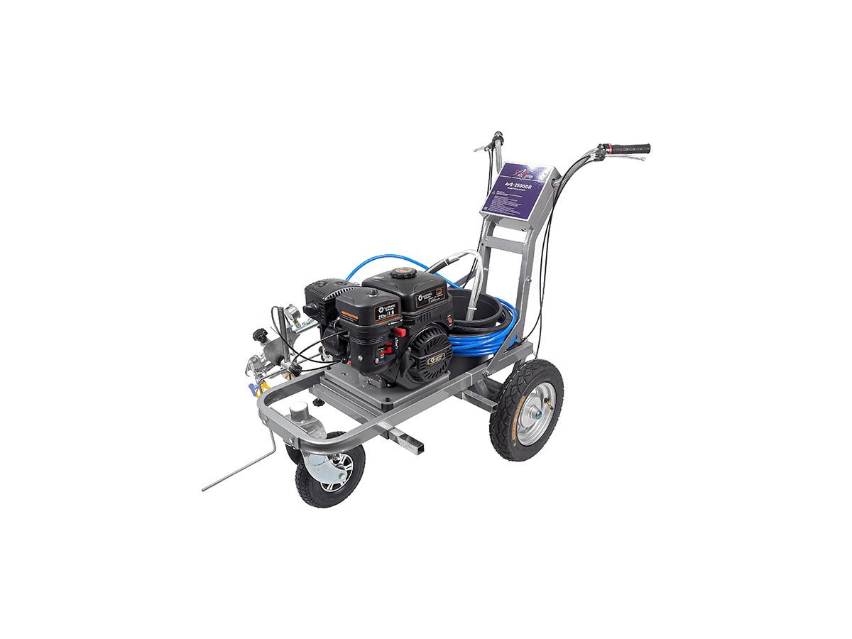 Разметочная машина AktiSpray AvS-2500DR комплект на 1 пистолет