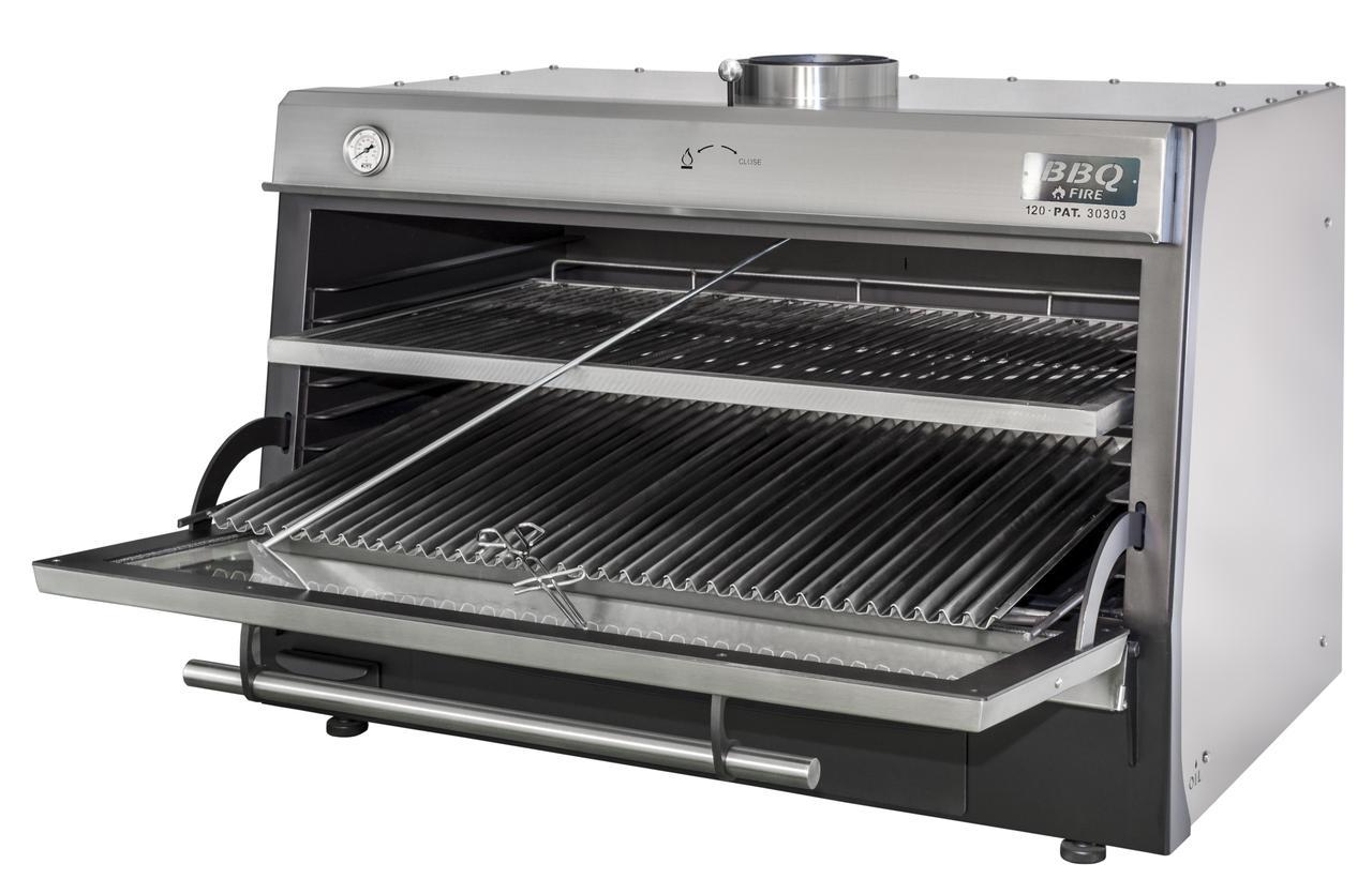 ГРИЛЬ-ПЕЧЬ BBQFIRE BR-120 INOX