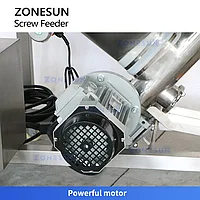 ZONESUN ZS-SLJ3 Шнековый питающий насос Конвейер для транспортировки порошка5