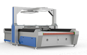 Лазерный CO2 раскройный станок X-Lase Y-1620C серии Vision с автоматической подачей материала