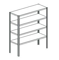 СТЕЛЛАЖ APACH CHEF LINE LST18-125