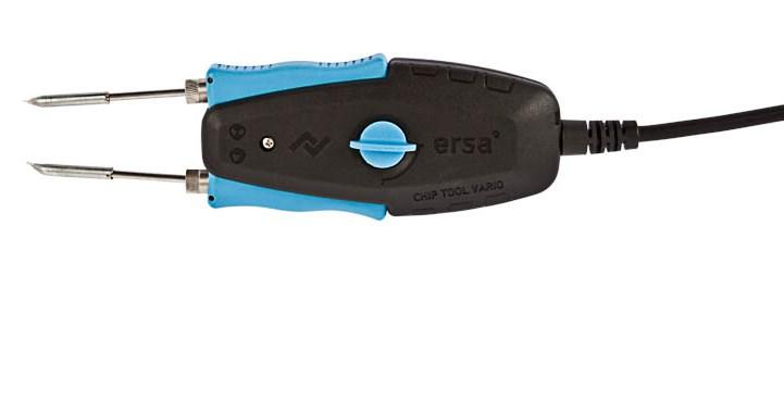 ERSA i-CON 2V Антистатическая 2-х канальная паяльная станция с паяльником i-TOOL и пинцетом CHIP TOOL VARIO