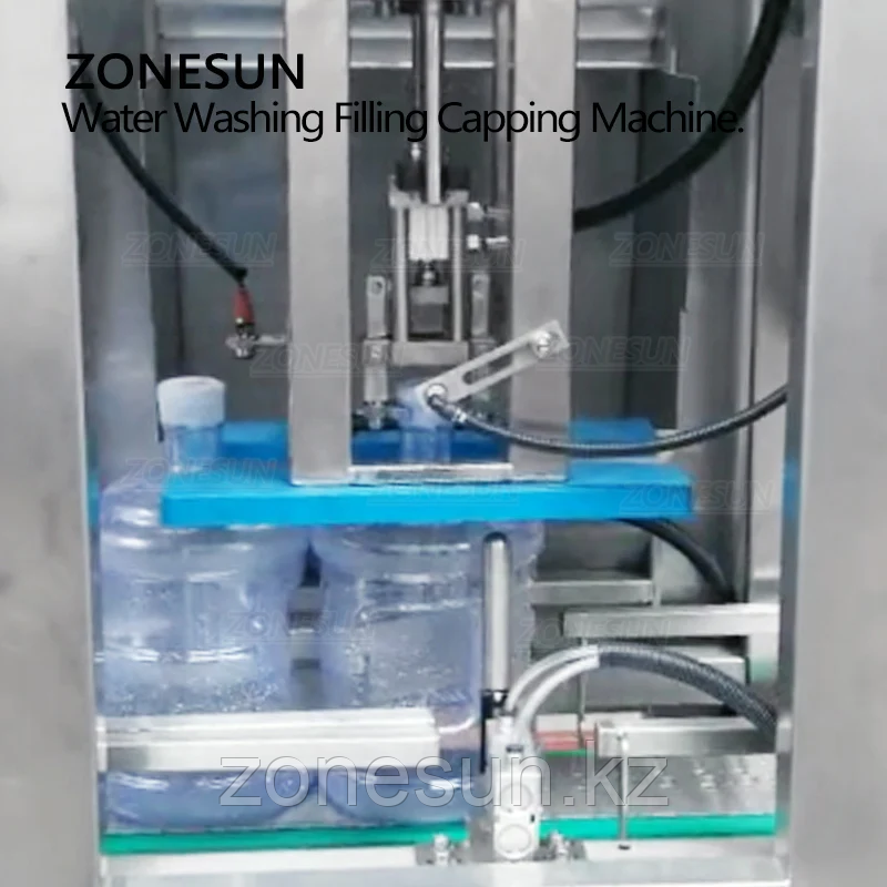 ZONESUN ZS-AFMW АВТОМАТИЧЕСКАЯ МАШИНА ДЛЯ ПРОМЫВКИ БУТИЛИРОВАННОЙ ВОДЫ, РОЗЛИВА И УКУПОРКИ 3-В-1