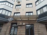 Стеклянные козырьки1