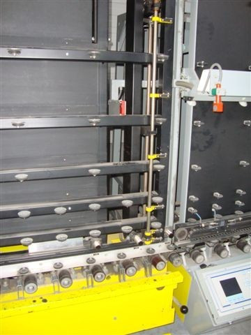 Стеклопакетная линия Lisec 2000х3500 с газовым прессом.