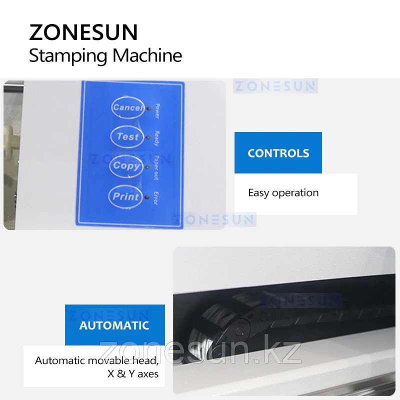 ZONESUN ZS-8025D ЦИФРОВАЯ ШТАМПОВОЧНАЯ МАШИНА