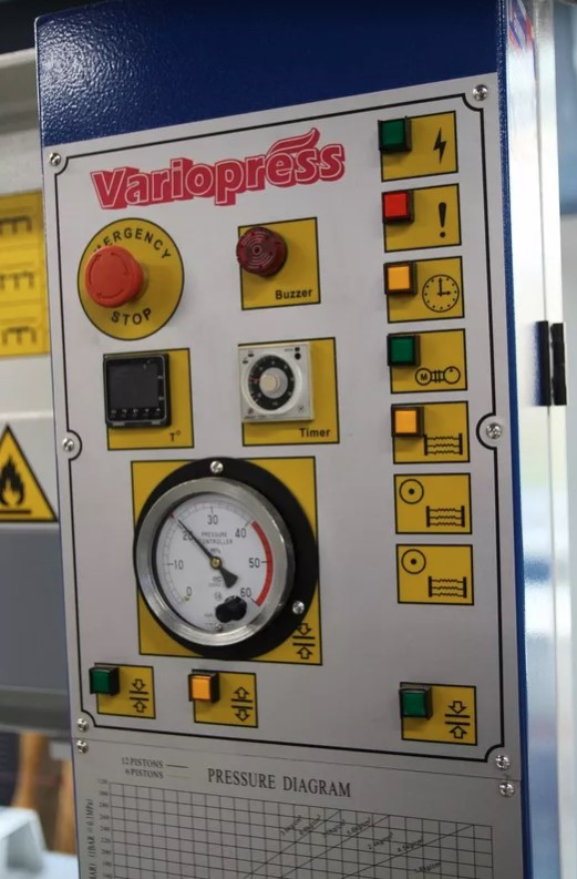 Пресс гидравлический горячий Vario Press 25-100/2 б/у