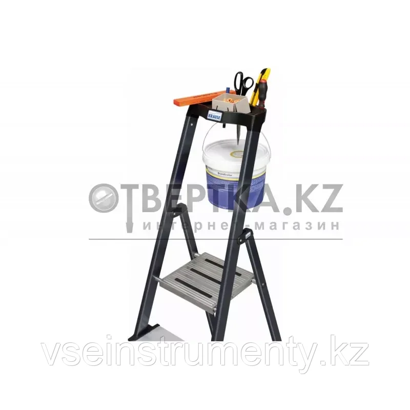 Анодированная стремянка Krause Securo 126450