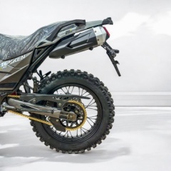 Мотоцикл Tekken 3.0 черный, серый7