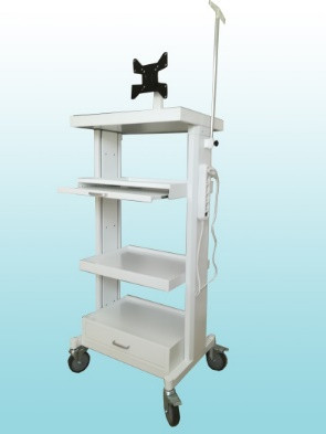 Стойка передвижная для эндоскопических аппаратов и устройств