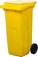 Контейнер внутрикорпусный медицинский МК-04, 360 л, многоразовый, на колесах, для сбора и транспортировки медицинских отходов,