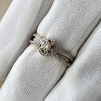 Камея ДК2-М190-Бкм размер 17 вес 1.92 г золото, бриллиант