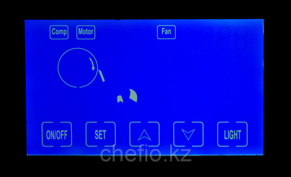 Льдогенератор чешуйчатого льда 100 кг/сут, бункер 30 кг, корпус из нержавеющей стали Koreco AZ100/30MAR