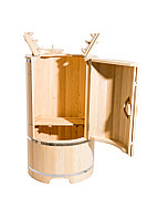 Кедровая фитобочка, Круглая, Гигант, 130*100 см