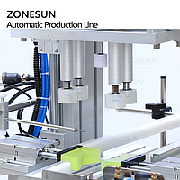 ZONESUN ZC-SP1000CUSTOM 4 HEADS СЕРВОПРИВОДНАЯ МАШИНА ДЛЯ РОЗЛИВА И УКУПОРКИ ПЛОСКИХ ЭТИКЕТОК КВАДРАТНОЙ ФОРМЫ2