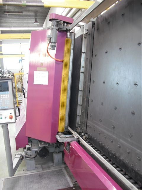 Стеклопакетная линия Lisec 1600 Х 2500 с газ прессом и роботом герметизации