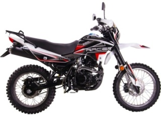 Мотоцикл Racer Panther RC250GY-C2 черный, красный, белый1