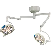 Медицинский хирургический светильник двух-купольный KS3030 Dual arm, Ceiling, CM 04