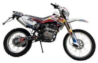 Мотоцикл Arlan ENDURO 06 белый