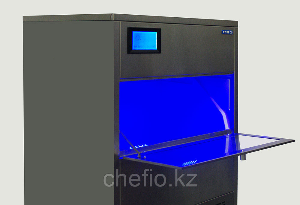 Льдогенератор чешуйчатого льда 100 кг/сут, бункер 30 кг, корпус из нержавеющей стали Koreco AZ100/30MAR