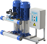 Насосная станция 2 x 2,2 кВт, (380 В, 2900 об/мин) SUMAK - SHT8B 300/8-(Турция)