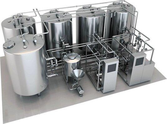 Установки санитарной обработки. CIP-мойки.