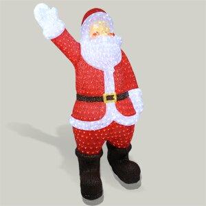 Декорация светодиод Дед Мороз 124см LED KA492017