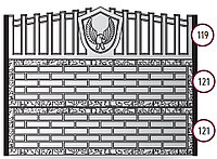 Стеклопластиковые формы для еврозабора